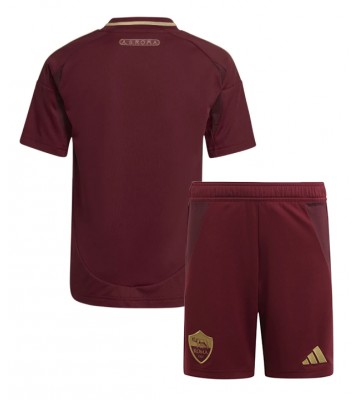 AS Roma Hjemmebanetrøje Børn 2024-25 Kortærmet (+ Korte bukser)